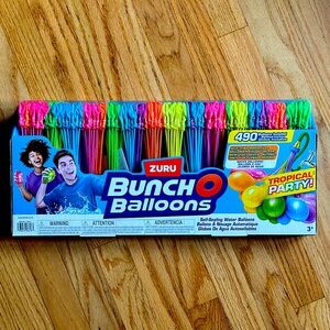Zuru Bunch O Balloons Tropical Party Pack 490 balloons included Multicolor New